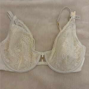 Aerie Real Power Paisley Lace Unlined Bra 34DDD